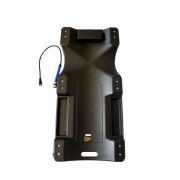 Лежак пластиковый подкатной на 6-ти колесах с фонарем на гибком удлинителе 40''(1050х490х95мм) Rock FORCE RF-TRH6802-1 48732