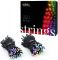 Гирлянда Twinkly Strings 250 Led RGBi, Gen II, IP44, 20m, Black wire,