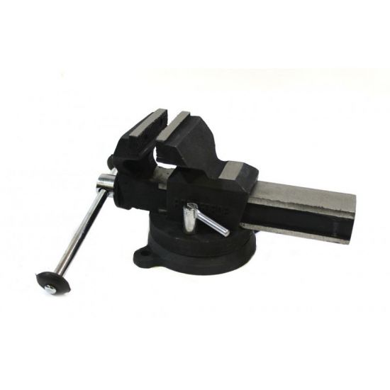 Тиски стальные поворотные с наковальней 5"-125мм Rock FORCE RF-6540305 47878