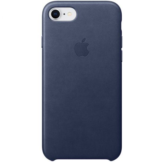 iPhone SE Gen.2/8/7 Leather Case - Midnight Blue