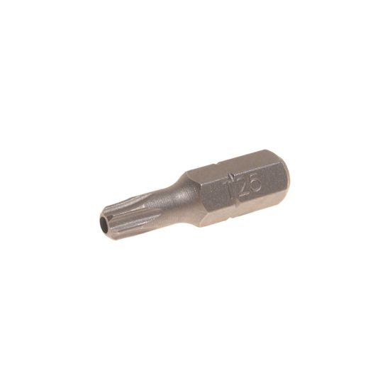 Бита TORX T25Hх25ммL с отверстием,1/4" ROCKFORCE RF-1272525 3398