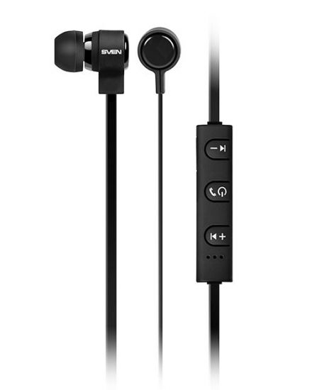 Беспроводные Bluetooth  стерое наушники с микрофоном  (earbuds)  SVEN SEB-B265MV, black /