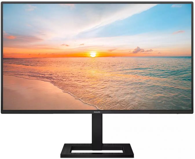 Монитор 27" PHILIPS 27E1N1600AE/01 IPS, 2560x1440, 100Hz, 1мс, 350кд/м, Угол Обзора 178/178, 1500:1, SRGB, Mega Infinity DCR, Игровой режим SmartImage, VESA 100x100, 1xHDMI 1xUSB Type-C, Колонки 2x2W, Наклон -5°/20° градусов, Регулировка по высоте 100мм,