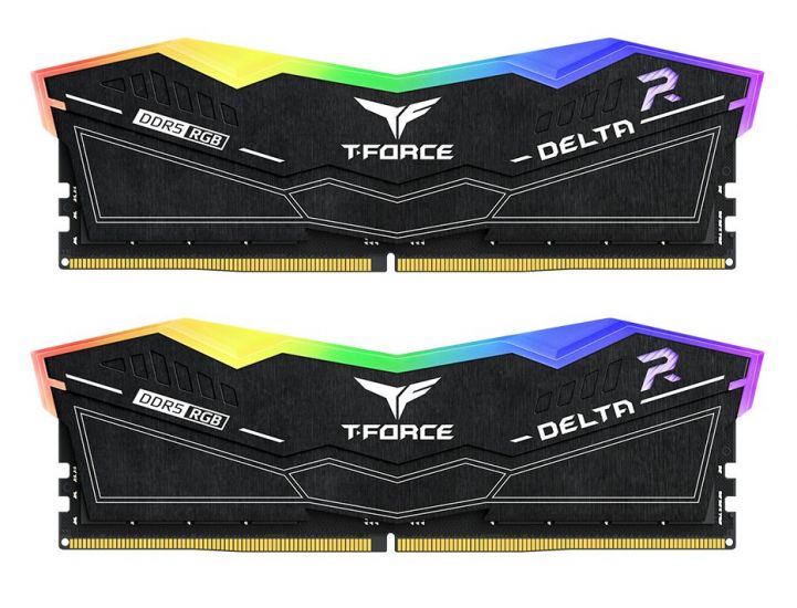Оперативная память 32GB Kit (2x16GB) 6400MHz DDR5 Team Group DELTA RGB CL38  FF3D532G6400HC38JDC01
