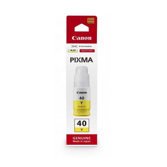 Картридж струйный Canon GI-40 Y 3402C001 желтый (70мл) для Canon Pixma G5040/G6040