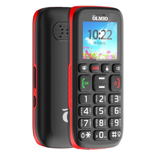 Мобильный телефон Olmio C17 черный