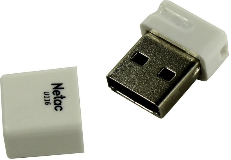 USB Флеш 128GB 3 Netac U116/128GB серебро