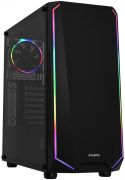 Компьютерный корпус Zalman K1 Rev.B, MidT, MidT,2xUSB2.0,2xUSB3.0, 1x120ARGB, 1x120mm,TG (side panel