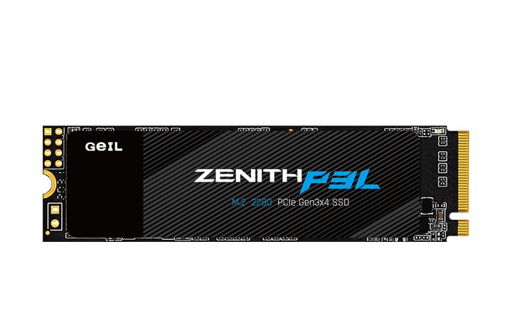 Твердотельный накопитель 256GB SSD GEIL P3L M.2 2280 PCIe Gen3x4 with NVMe  R2000MB/s, W1500MB/s GZM2PCIE-256G