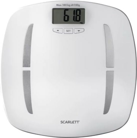Весы напольные Scarlett SC-BS33ED80 белый