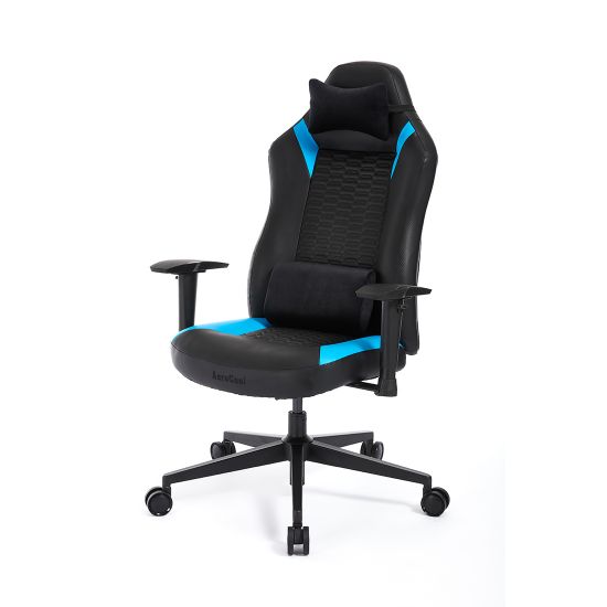 Игровое компьютерное кресло Aerocool CROWN Smart Racer Blue Игровое компьютерное кресло Aerocool CROWN Smart Racer Blue
