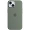 iPhone 15 Silicone Case with MagSafe - Cypress,Model A3123