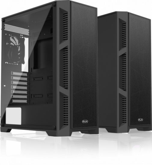 Корпус RAIJINTEK ARCADIA III, Midi-Tower, ATX, Mini-ITX, Micro-ATX , 1х120 мм, Front Panel 1x USB 3.0, 2хUSB2.0,TG,Black