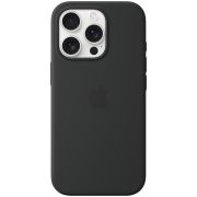 iPhone 16 Pro Silicone Case with MagSafe - Black,Model A3315