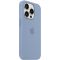 iPhone 15 Pro Silicone Case with MagSafe - Winter Blue,Model A3125