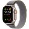 Apple Watch Ultra 2 GPS + Cellular, 49mm Titanium Case with Green/Grey Trail Loop - M/L,Model A2986