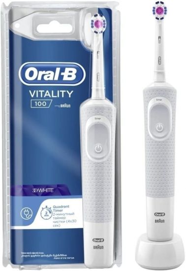 Электрическая зубная щетка Oral-B D100.413.1 тип 3710 Белый