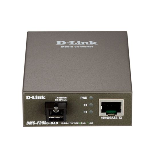 D-Link DMC-F20SC-BXD/A1A Автономный медиаконвертер одномод 20 км WDM /