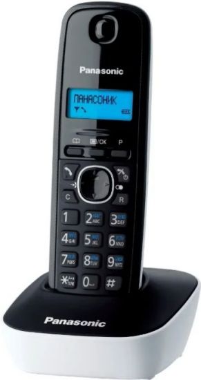 Радиотелефон PANASONIC KX-TG1611 (RUH) Серый, АОН, Caller ID (журнал на 50 вызовов), Русскоязычное меню, 12 мелодий звонка