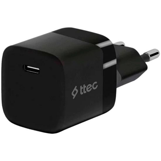 ttec SmartCharger 30W PD USB-C Travel Charger ,Black