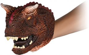 Фигурка Игрушка-перчатка Карнотавр Same Toy X315UT, коричневый