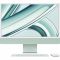 24-inch iMac with Retina 4.5K display: Apple M3 chip with 8‑core CPU and 8‑core GPU, 256GB SSD - Green,Model A2874