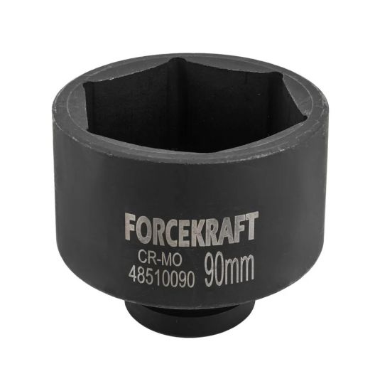 Головка ударная глубокая 1", 90мм (6гр) 57431 FK-48510090 Головка ударная глубокая 1", 90мм (6гр) 57431 FK-48510090