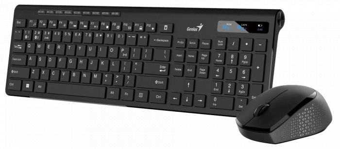Комплект Genius KM-8206S,BLK,AI,RU, 2.4GHZ, 31340017402