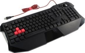 Клавиатура игровая Bloody B130 USB, LED-подсветка клавиш, 1.8 m