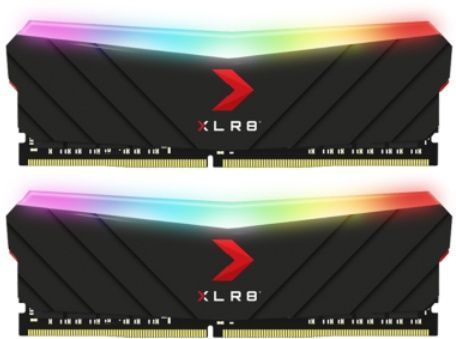 Оперативная память 16GB Kit(2x8Gb) DDR4 4000MHz PNY XLR8 Gaming EPIC-X RGB PC4-32000 18-20-20-40 1.35V MD16GK2D4400018XRGB