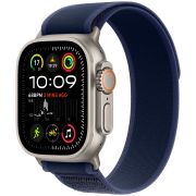 Apple Watch Ultra 2 2024 GPS + Cellular 49mm Natural Titanium Case with Blue Trail Loop - S/M,Model A2986