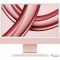 24-inch iMac with Retina 4.5K display: Apple M3 chip with 8‑core CPU and 8‑core GPU, 256GB SSD - Pink,Model A2874