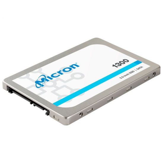 MICRON 1300 2TB SSD, 2.5” 7mm, SATA 6 Gb/s, Read/Write: 530 / 520 MB/s, Random Read/Write IOPS 90K/87K