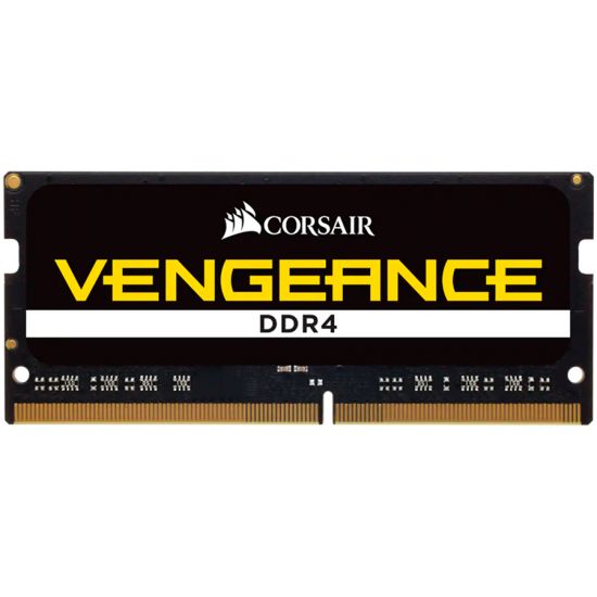 Corsair DDR4, 3200MHz 16GB 1x16GB SODIMM, Unbuffered, 22-22-22-53, Black PCB, 1.2V