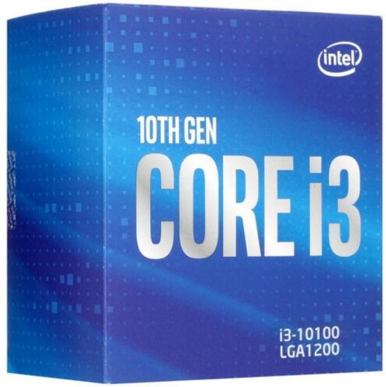 CPU Intel Core i3 10100 3,6GHz (4,3GHz) 6Mb 4/8 Core Comet Lake Intel? UHD 630 65W FCLGA1200 BOX