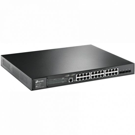 Коммутатор PoE  управляемый GbE 24-портовый Tp-Link SG3428MP
