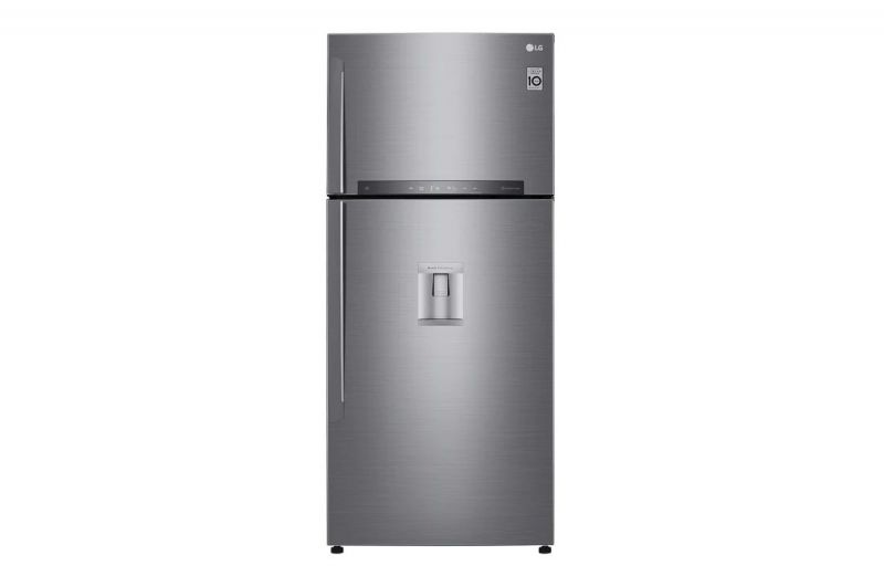 Холодильник LG GN-F702HMHZ серебристый