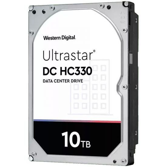Жёсткий диск HDD 10 Tb SAS 12Gb/s WD Ultrastar DC HC330 WUS721010AL5204 (0B42258) 3.5"7200rpm 256Mb