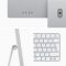 iMac 24-inch, Model A2438, SILVER, M1 chip with 8C CPU and 8C GPU, 16-core Neural Engine, 16GB unified memory, Gigabit Ethernet, Two Thunderbolt / USB 4 ports, Two USB 3 ports, 512GB SSD storage, MAGIC MOUSE 2-INT, MAGIC KEYBOARD W/ TOUCH ID-SUN