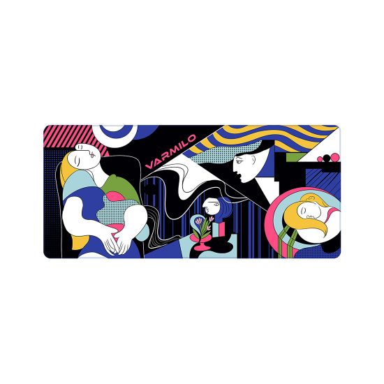 Коврик для компьютерной мыши Varmilo Picasso Great Artist XL ZDB080-01 Коврик для компьютерной мыши Varmilo Picasso Great Artist XL ZDB080-01