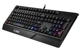 Игровая Клавиатура MSI Vigor GK20, 108 клавиш, RGB SHOW,  кабель 1,8м, USB2.0