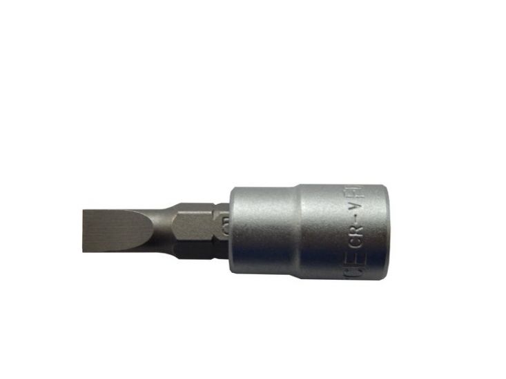 Головка бита шлицевая SL5.5мм, 1/4" ROCKFORCE RF-32332055 11718