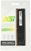 ОЗУ AGI DIMM DDR4, 8G, 3200MHz, CL22, 1.2v, AGI320008UD138-ST