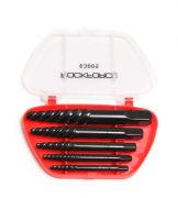 Набор экстракторов резьбы 5 предметов(М3-М18; Ø:3-6мм, 6-8мм, 8-11мм, 11-14мм, 14-18мм), в пластиковом футляре ROCKFORCE RF-63005 11613