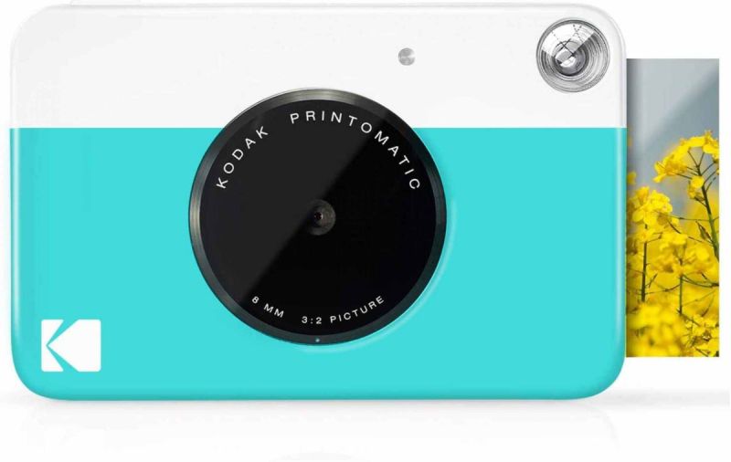 Фотоаппарат моментальной печати Kodak PRINTOMATIC голубой