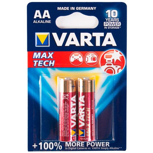 Батарейки Varta Maxi-Tech 1,5V AA 4706 (2шт.)