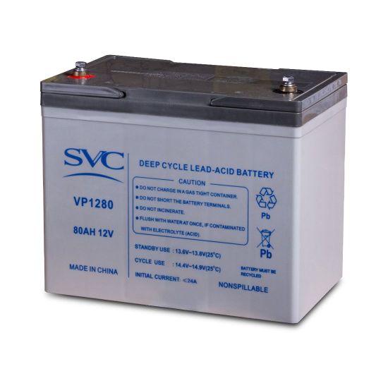 Аккумуляторная батарея SVC VP1280 12В 80 Ач