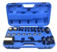 Набор инструментов для замены ступичных подшипников 25 предметов(размеры Ø60-85мм), в кейсе ROCKFORCE RF-927T1 17312