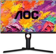 Монитор Игровой с Частотой 240 Герц 24,5" AOC 25G3ZM/BK VA 1920x1080 240Hz 1ms 300cdm 3000:1 80M:1 Угол обзора 178/178 2xHDMI DP Черный