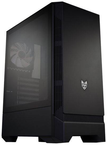 Компьютерный корпус FSP CMT260, Без БП, 2xUSB3.0/2xUSB2.0, 1xFAN120mm, Tempered Glass, Black, ATX